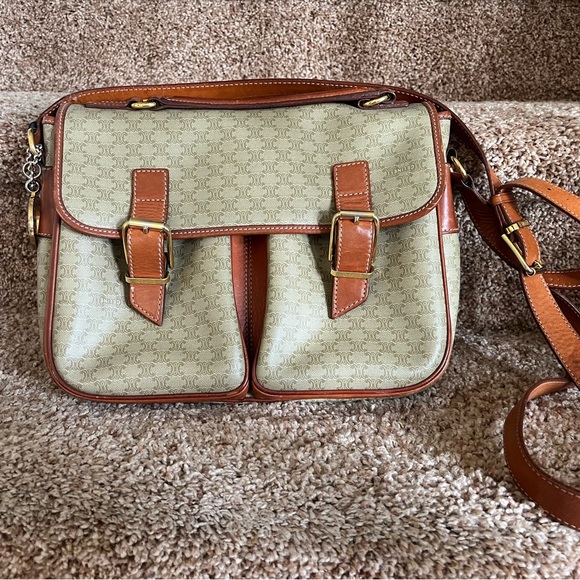 Celine Bags Vintage Celine Crossbody Messenger Bag Poshmark